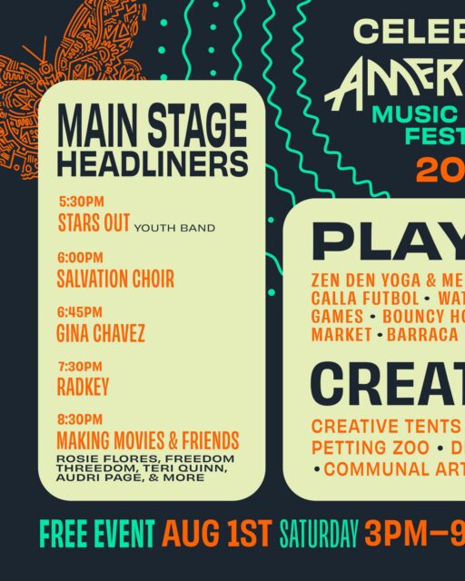 @celebrateamerikana_ 2026 schedule, map, and activities are HERE! Join us for FREE this Saturday, just a few minutes east of Downtown KC 🦋