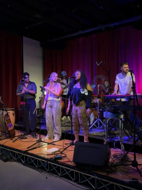 Performing songs created by KC greats, Stars Out takes the stage tomorrow at @cmfkc Crossroads Music Fest @bandofangels Day Party! 

Stars Out performs at 1pm @ the Rock Island Bridge @rockislandkc, with featured performer @brandonyangmi joining for a tune or two. 

Join us for this free event to kick off a great day of local music in the West Bottoms!